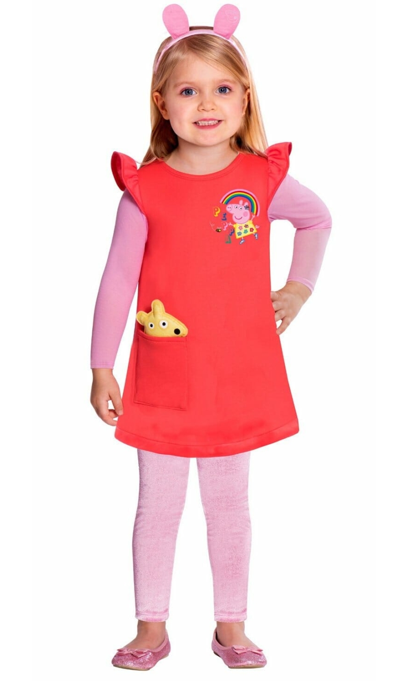 Peppa Pig Costume - Age 4 to 6 Years