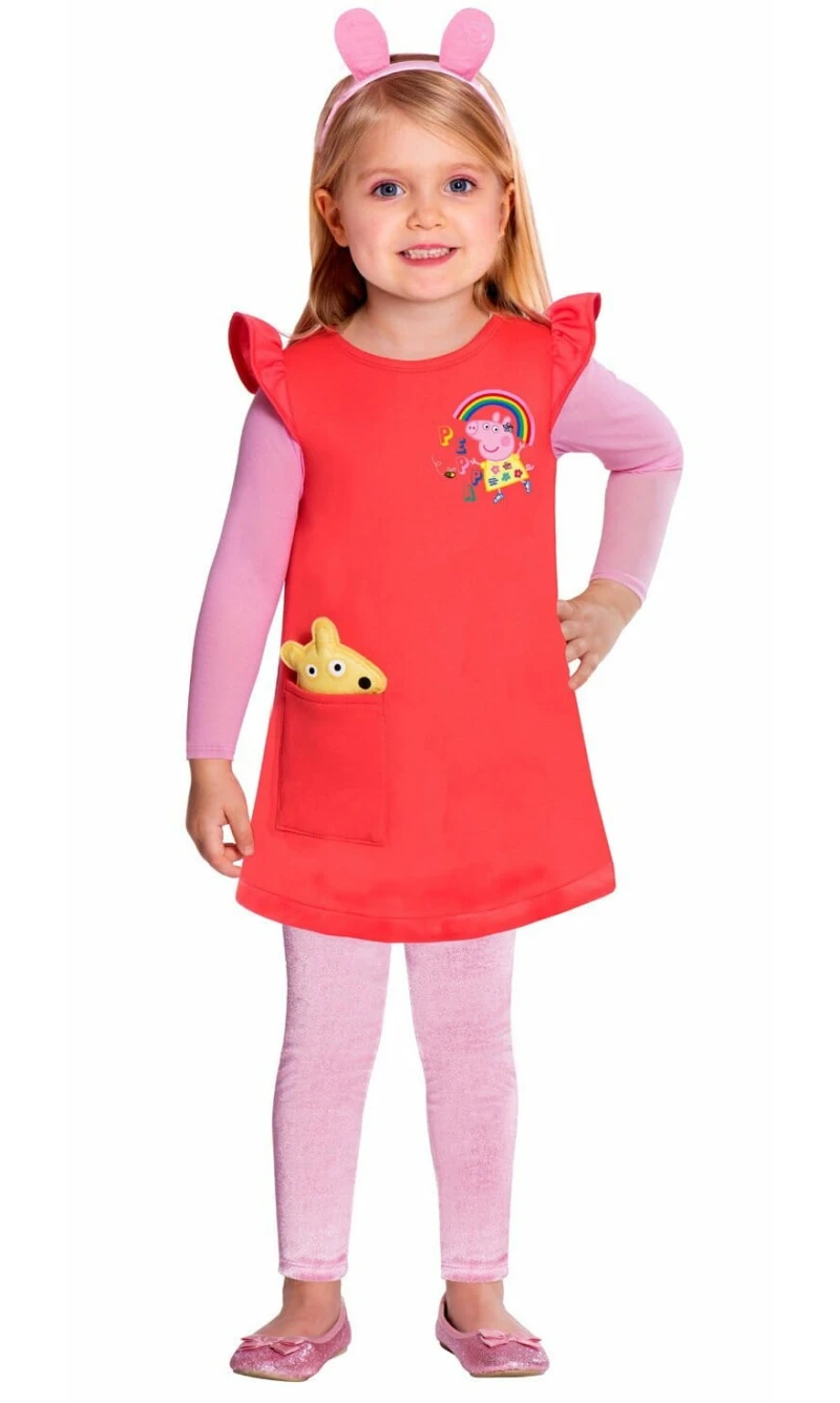 Peppa Pig Costume - Age 4 to 6 Years