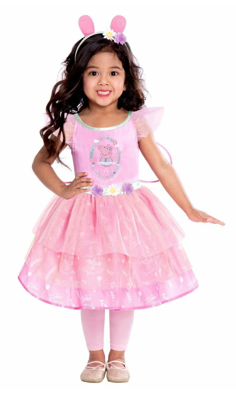 Peppa Pig Fairy Dress - Age 2 to 3 Years