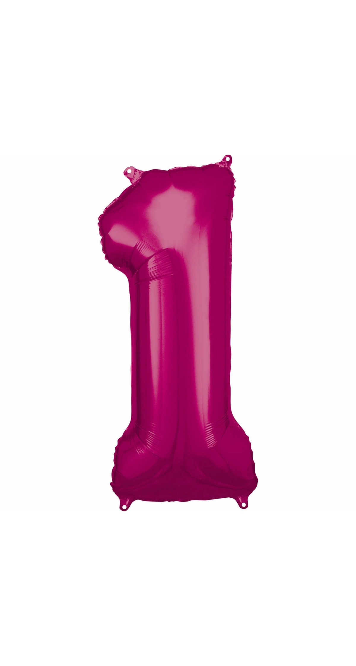 34 Inch Foil Balloon Number 1 - Pink