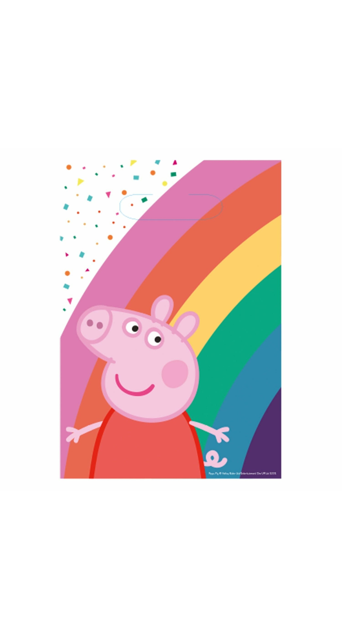 Peppa Pig Paper Lootbags 23.4 x 16.2 cm - 8pk