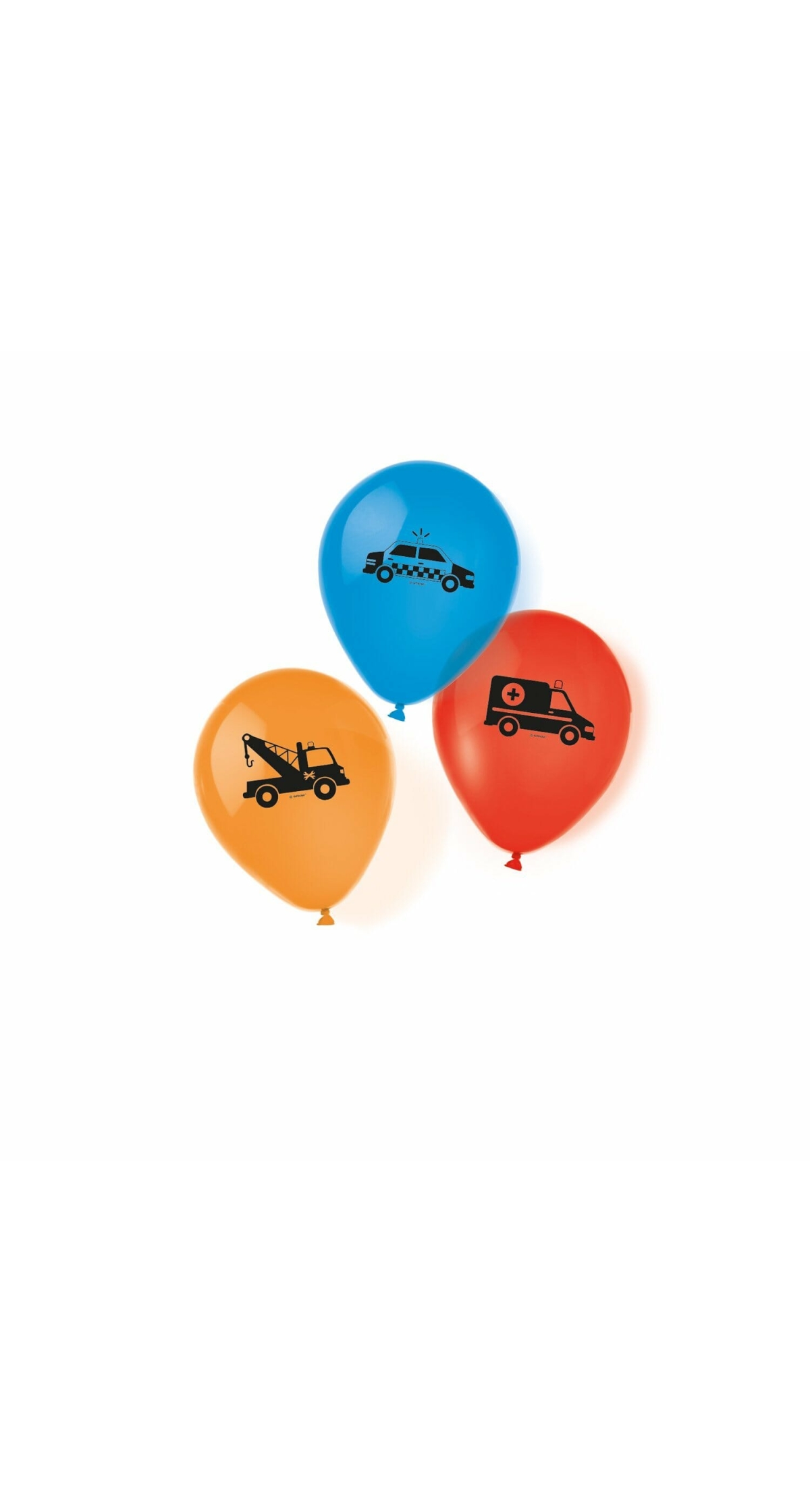 On the Road Latex Balloons 22.8 cm / 9 Inches - 6pk