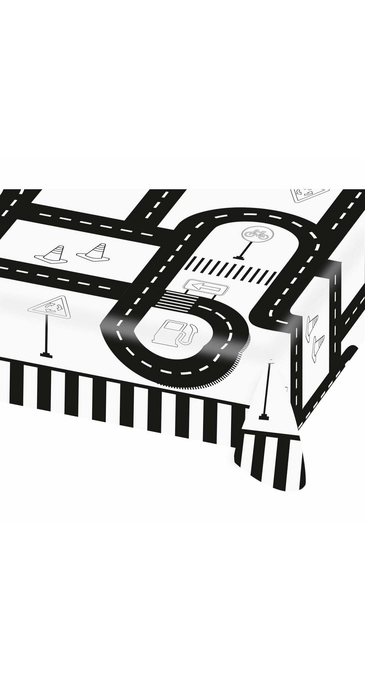 On the Road Paper Tablecover  - 120 x 180cm