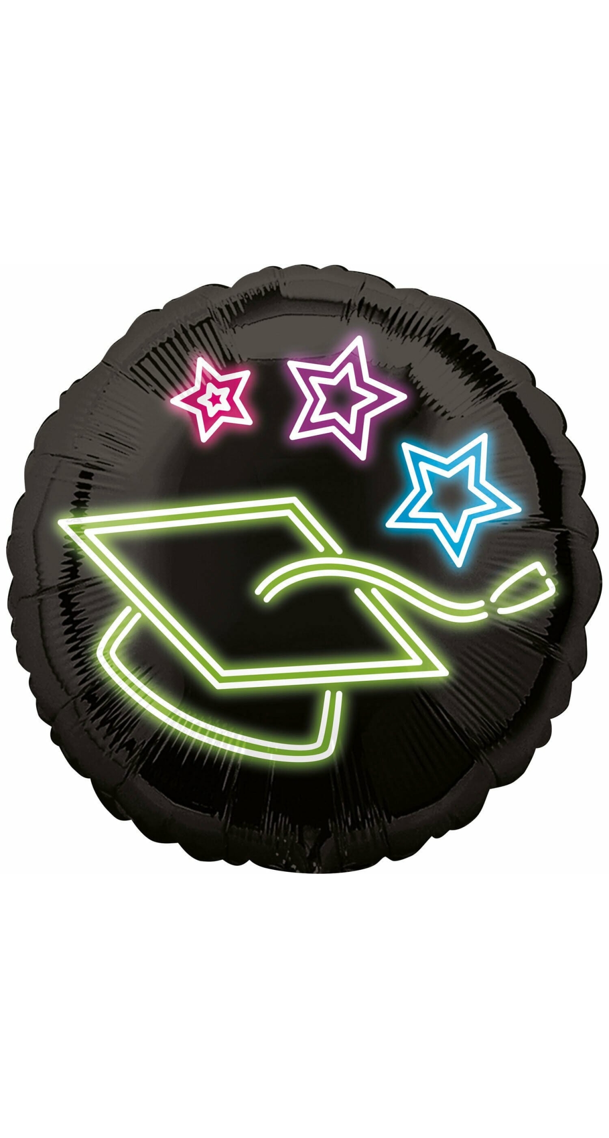 Neon Grad Standard Foil Balloon - 43cm