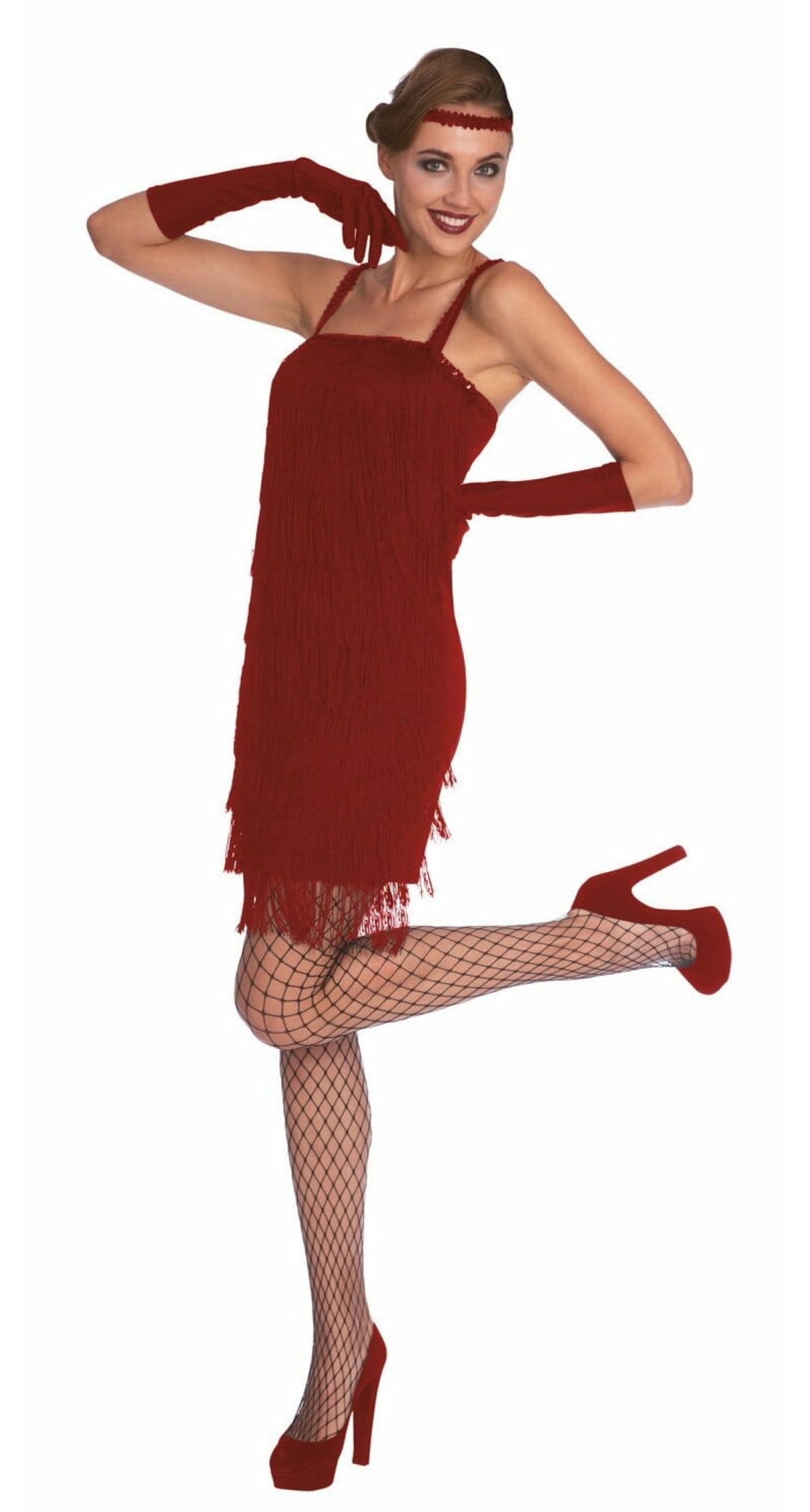 Classy Red Flapper - Adult Size Small