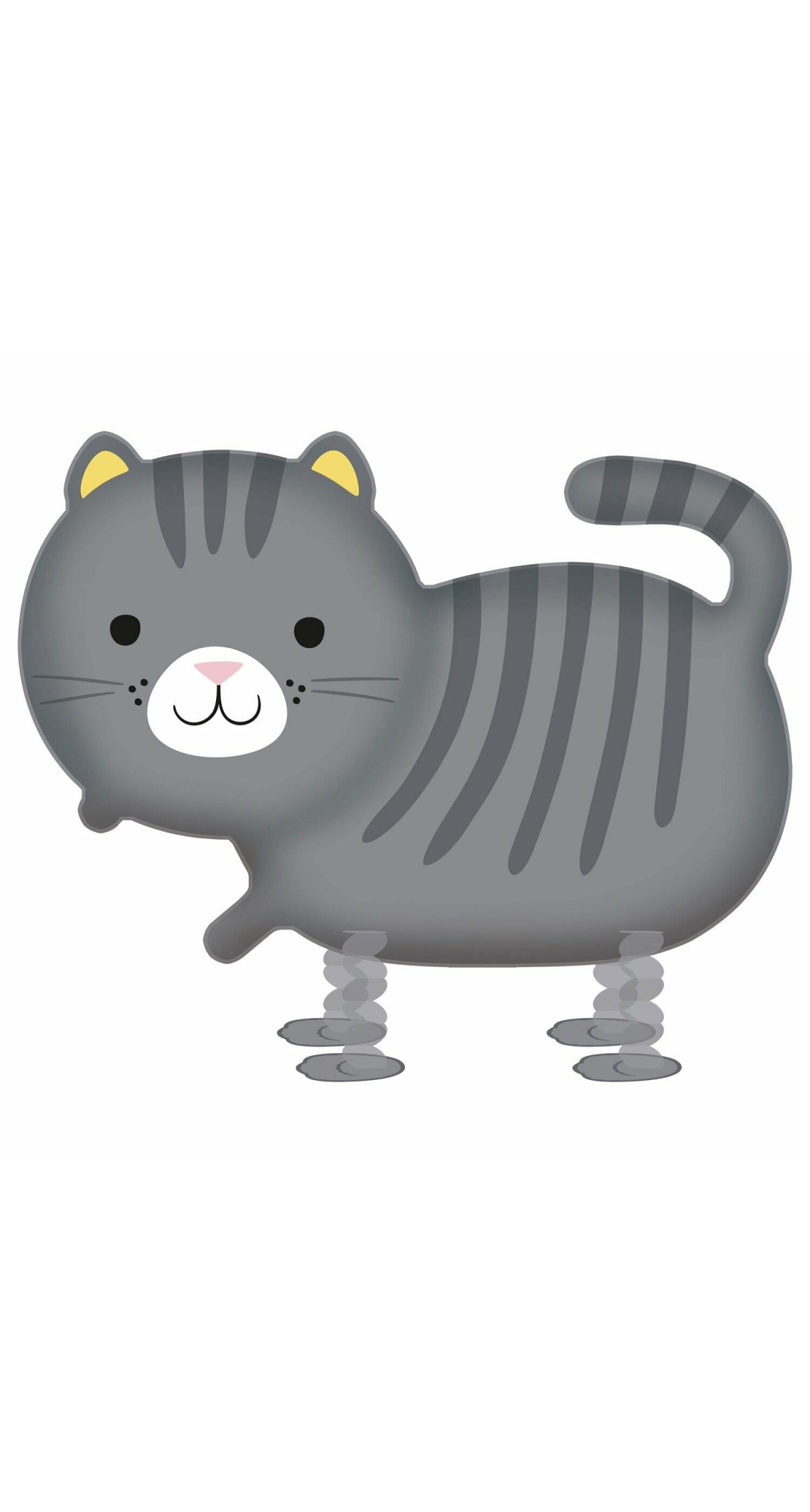 Walking Balloon Buddie Cat Foil Balloon