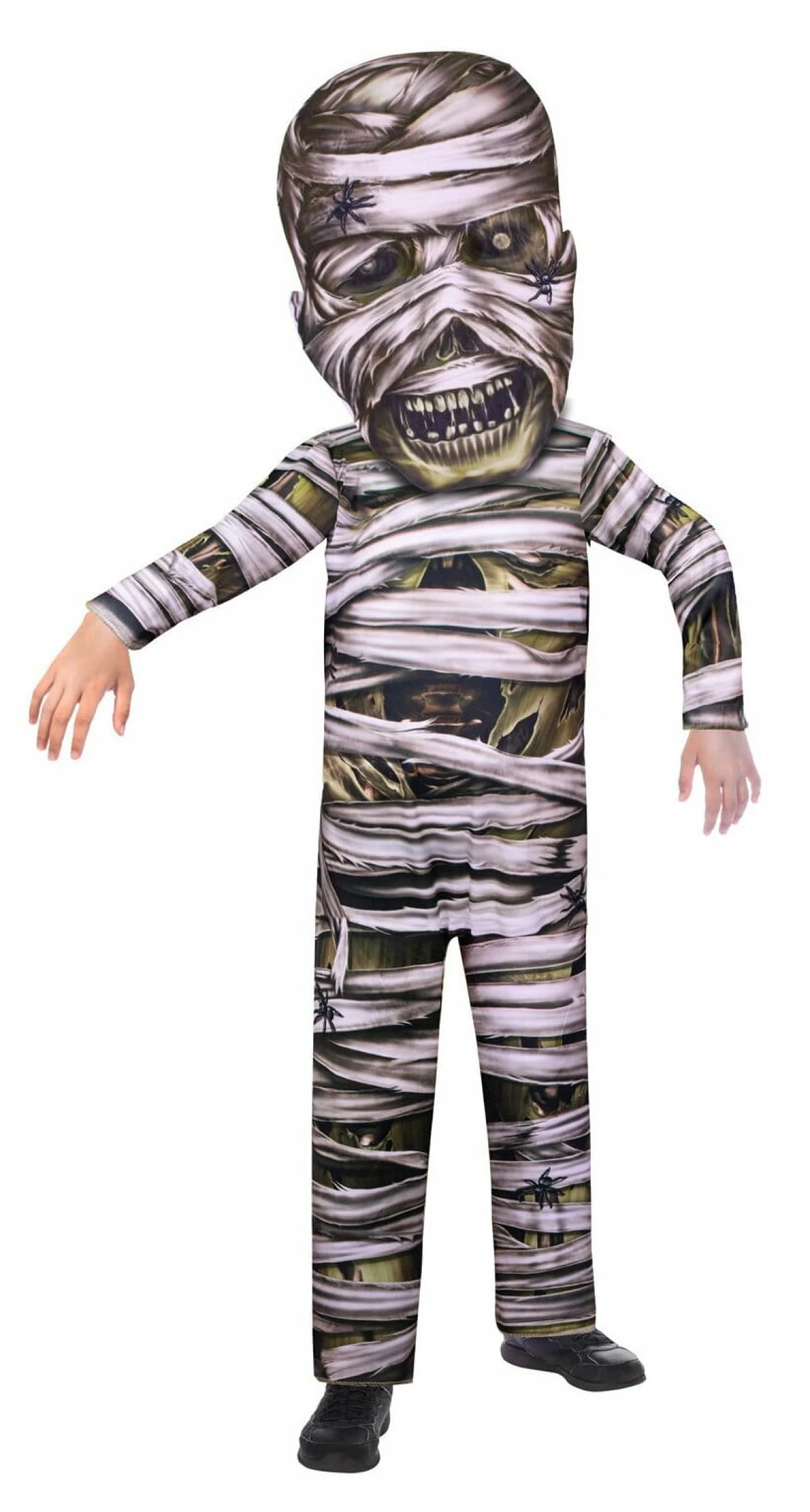 Zombie Mummy Big Head - Age 10 to 12 Years