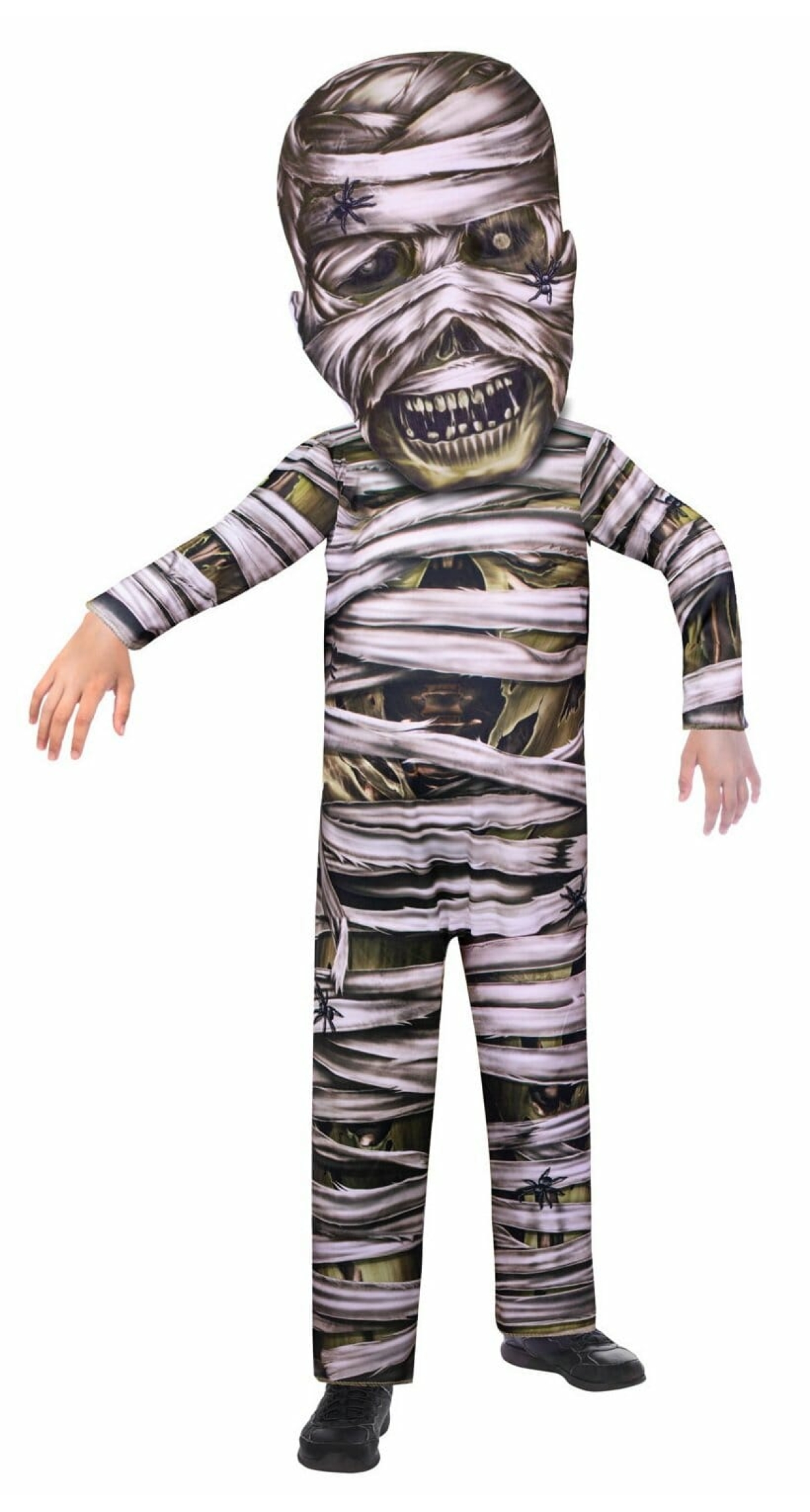 Zombie Mummy Big Head - Age 8 to 10 Years