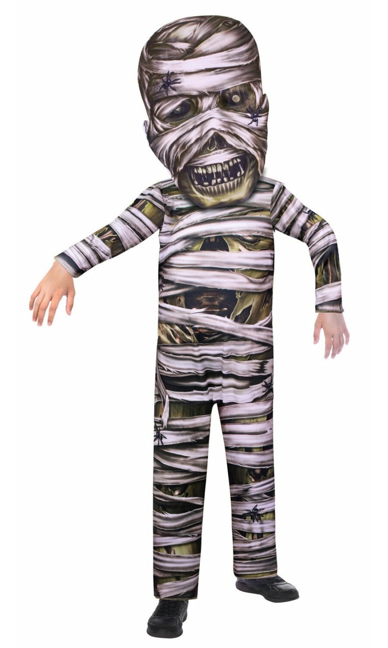 Zombie Mummy Big Head - Age 8 to 10 Years