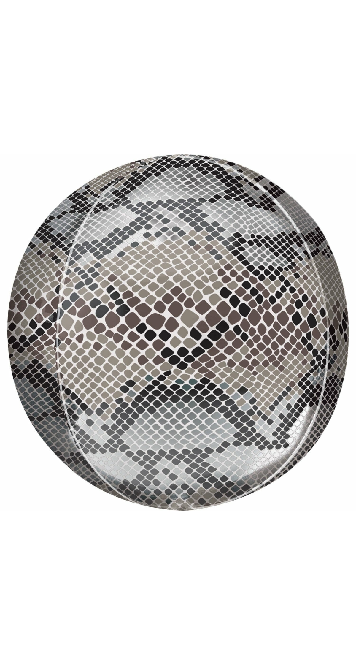 Orbz Snake Skin Print Foil Balloon - 38cm x 40cm