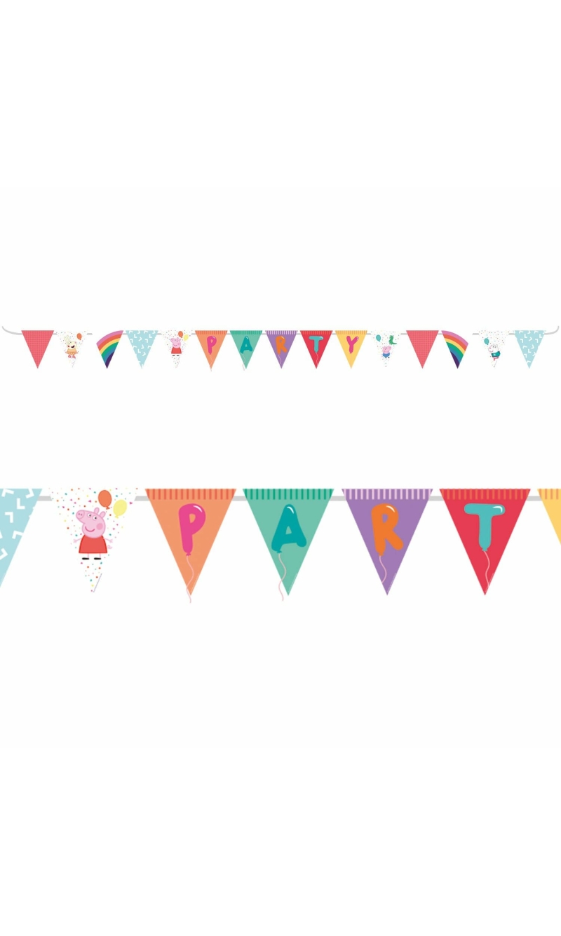 Peppa Pig Pennant Banner - 330cm