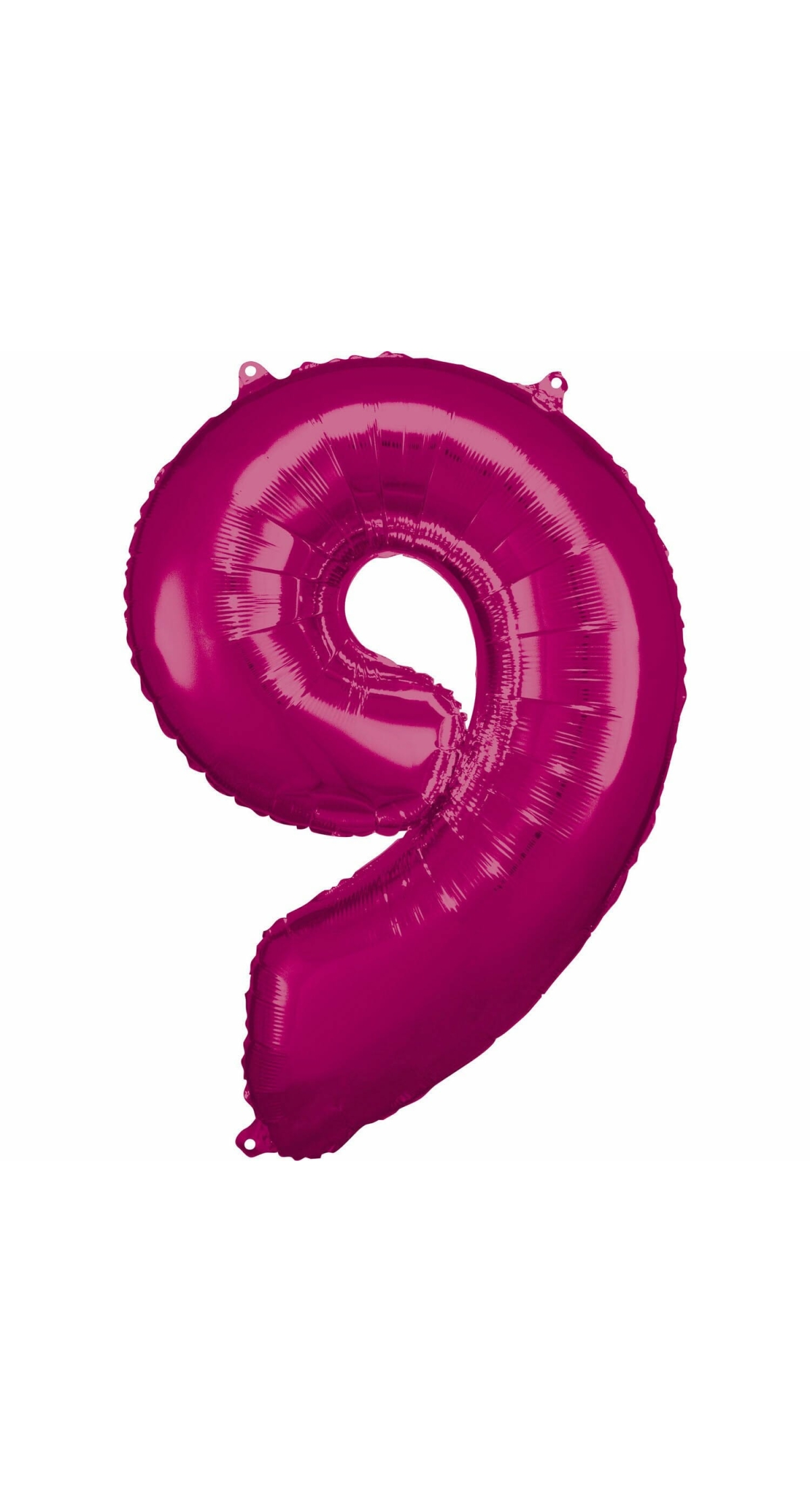 34 Inch Foil Balloon Number 9 - Pink