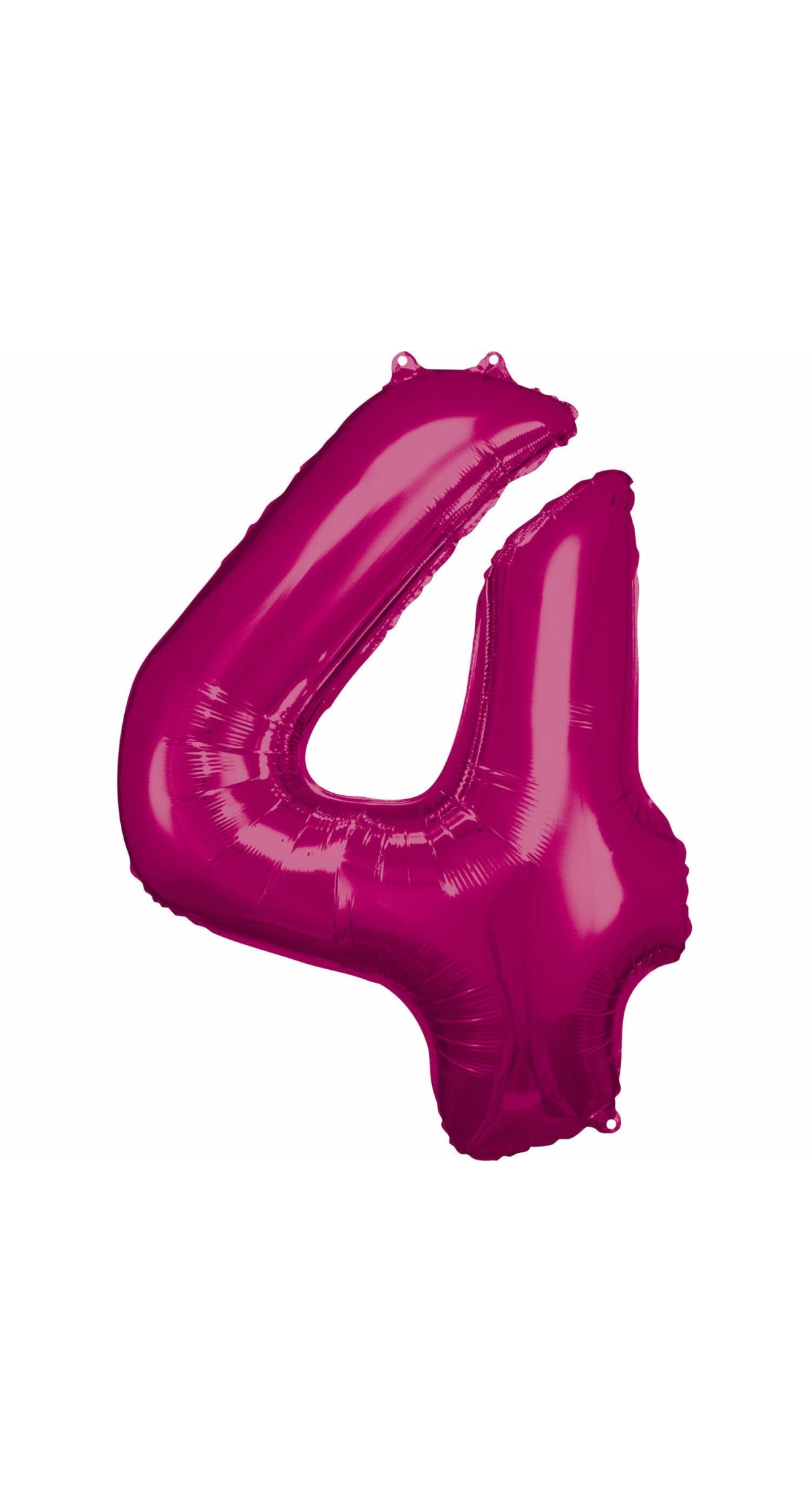 34 Inch Foil Balloon Number 4 - Pink