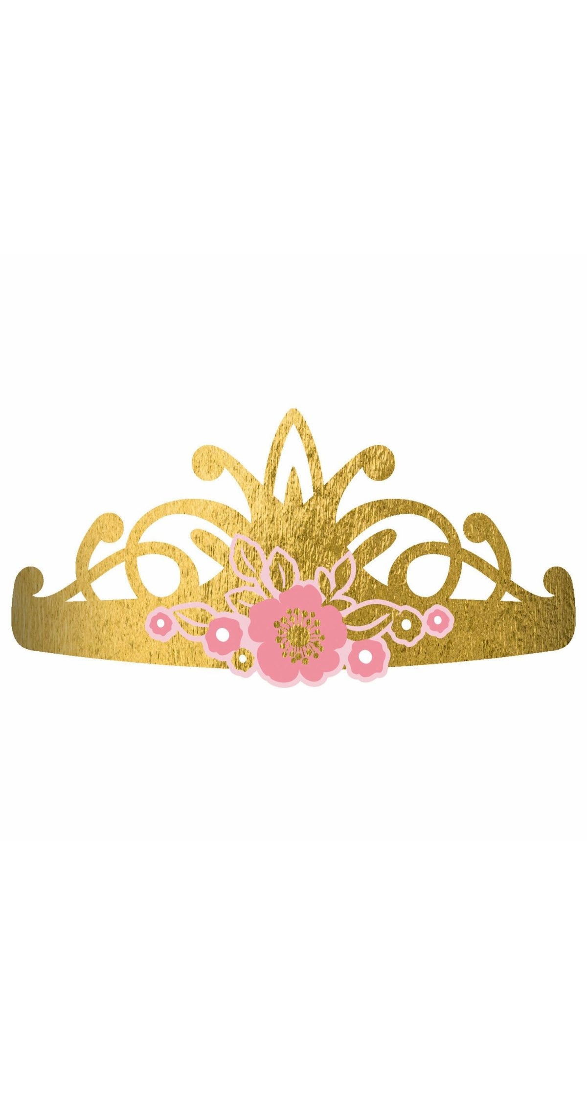 Princess For A Day Party Tiaras - 8pk