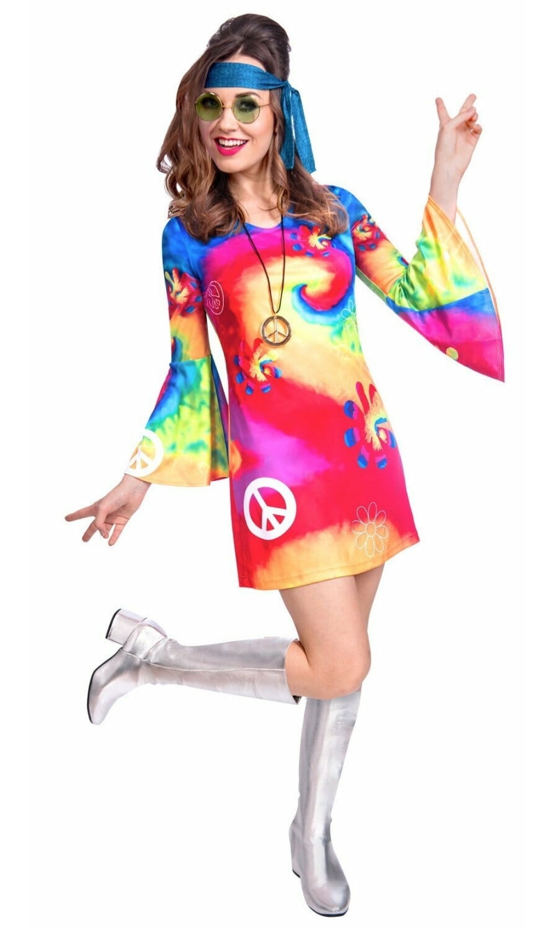 Free Spirit Hippy Woman - Adult Size Small
