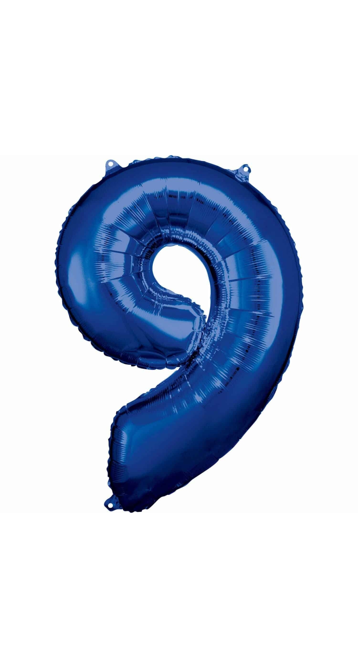 34 Inch Foil Balloon Number 9 - Blue