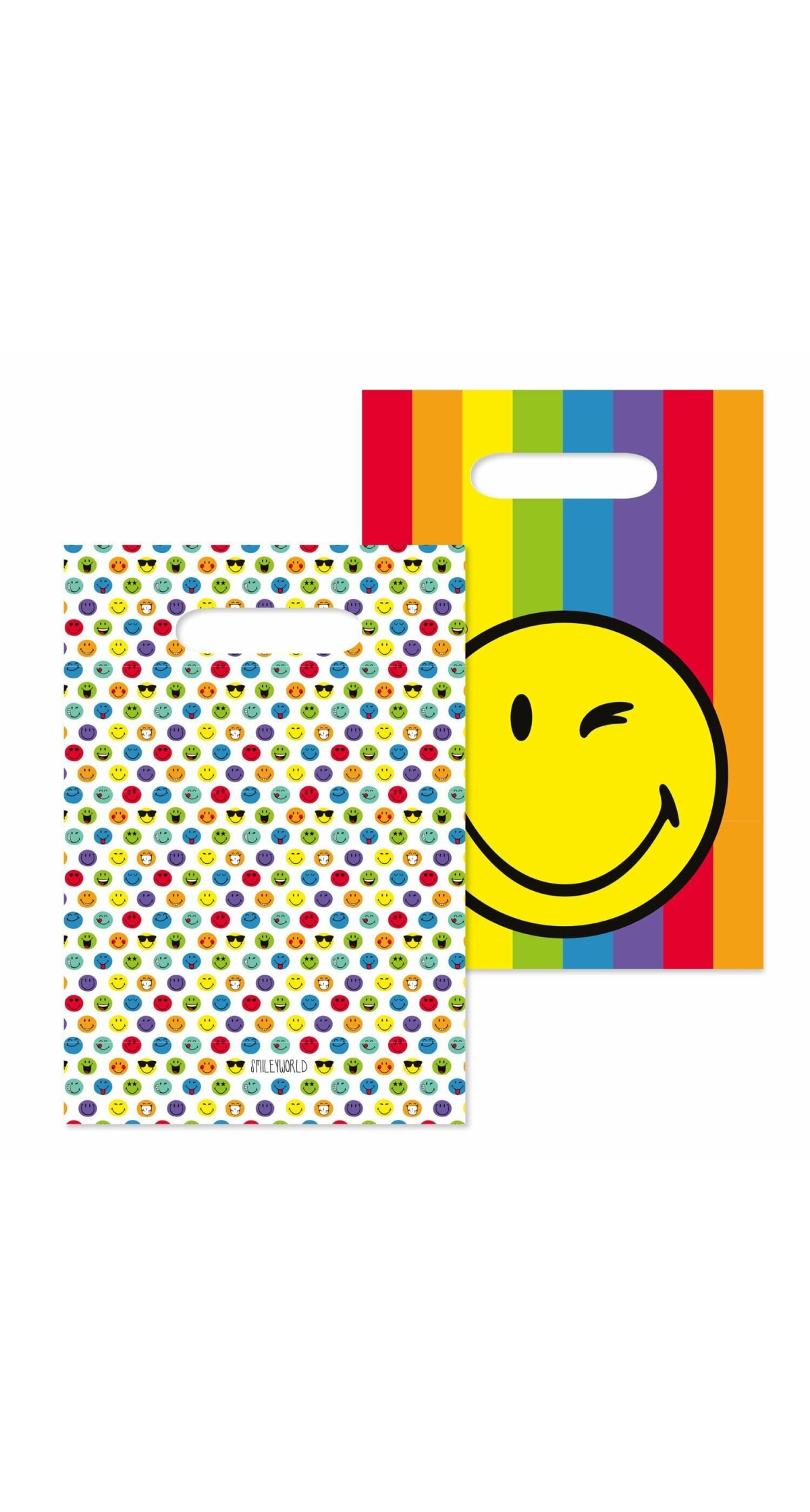 Smileyworld Paper Lootbags 15.8 x 23.6cm - 8pk