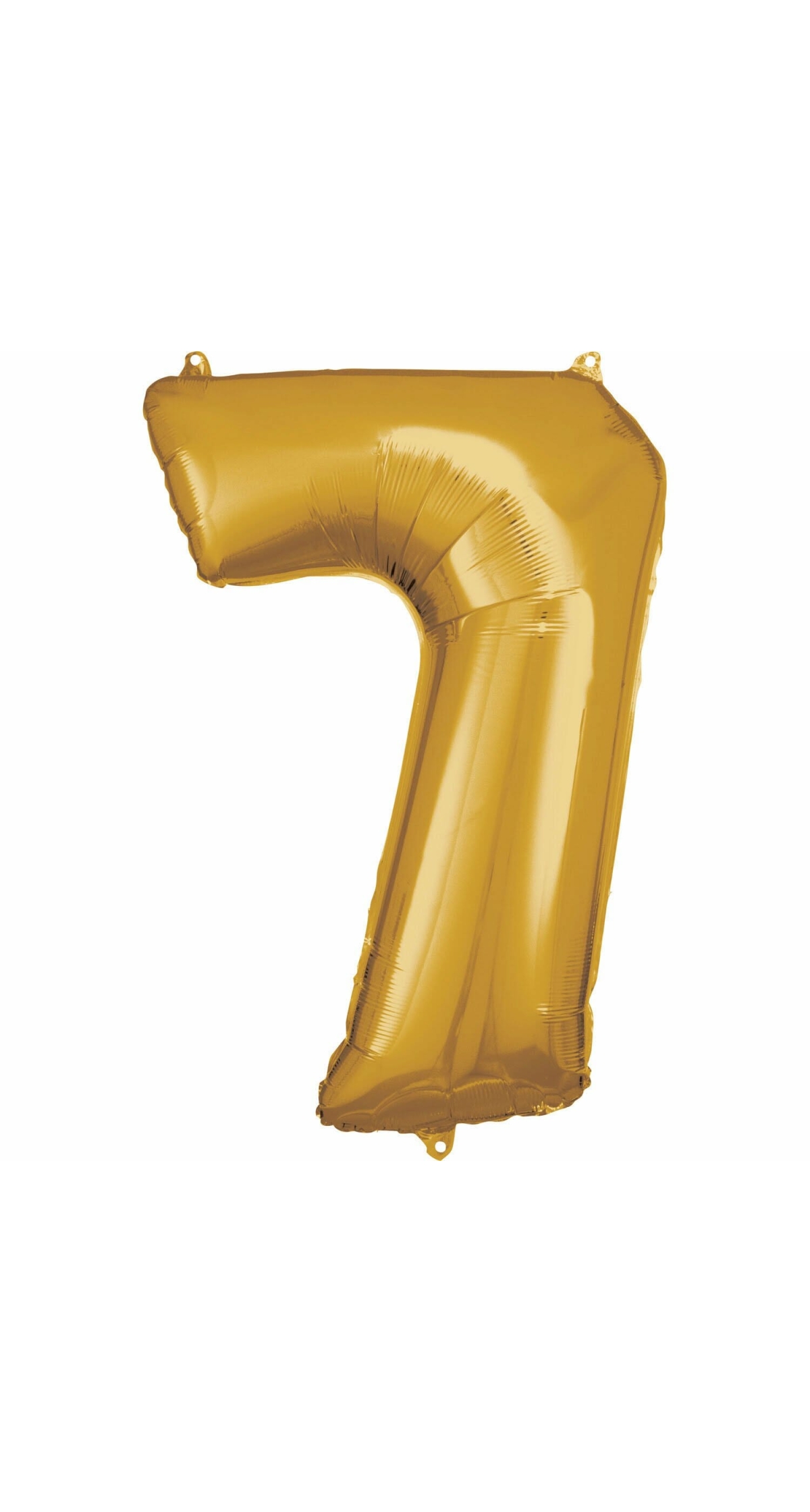 34 Inch Foil Balloon Number 7 - Gold