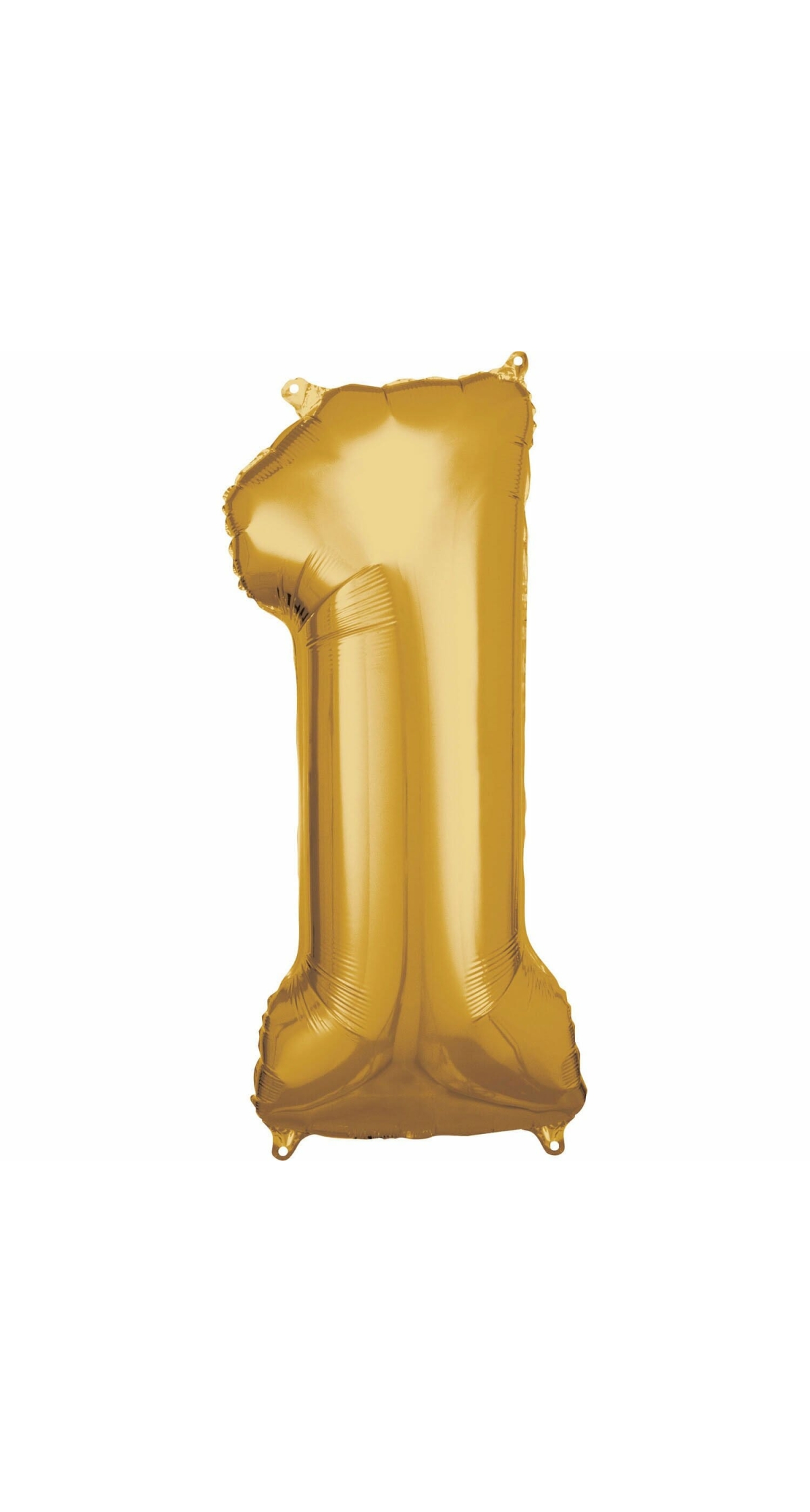 34 Inch Foil Balloon Number 1 - Gold