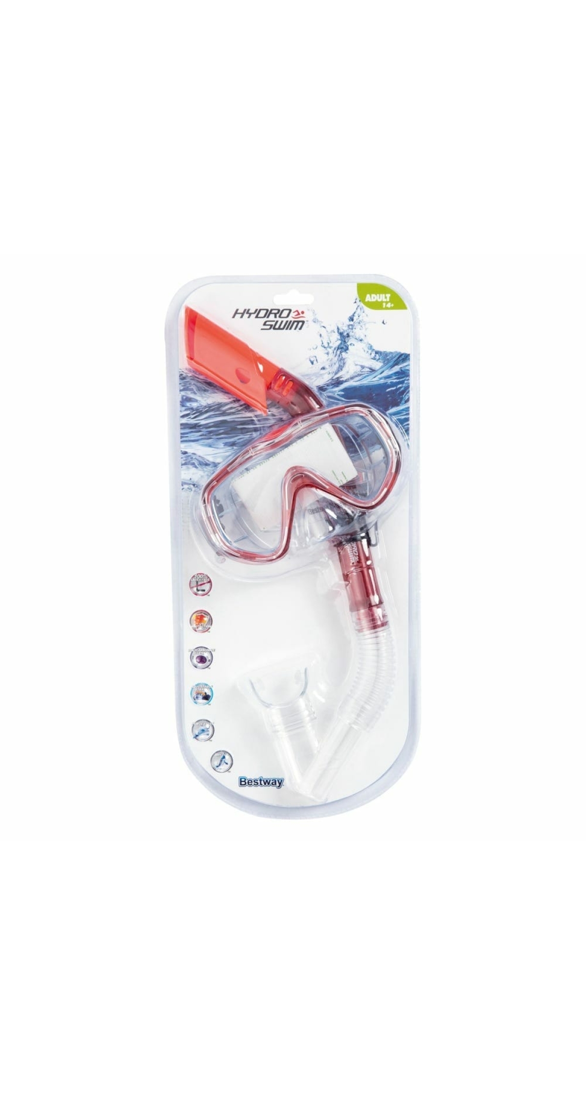 Bestway Hydro Swim Assorted Devil Snorkel Set for Age 14+ Years (Online Only)