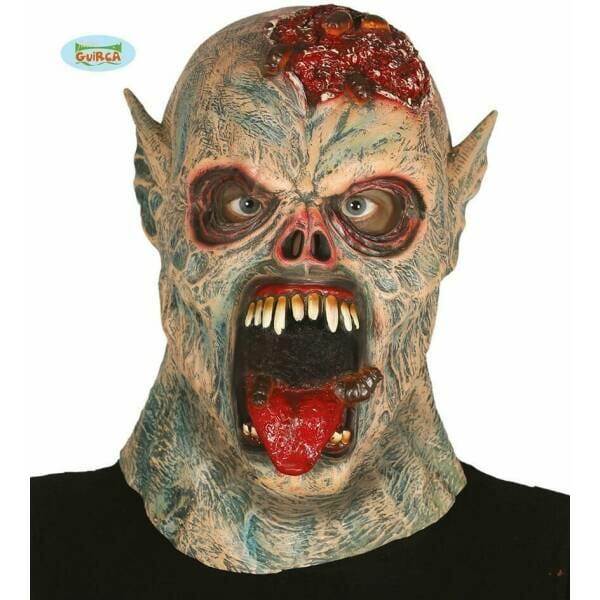 Screaming Monster Latex Mask - Adult One Size