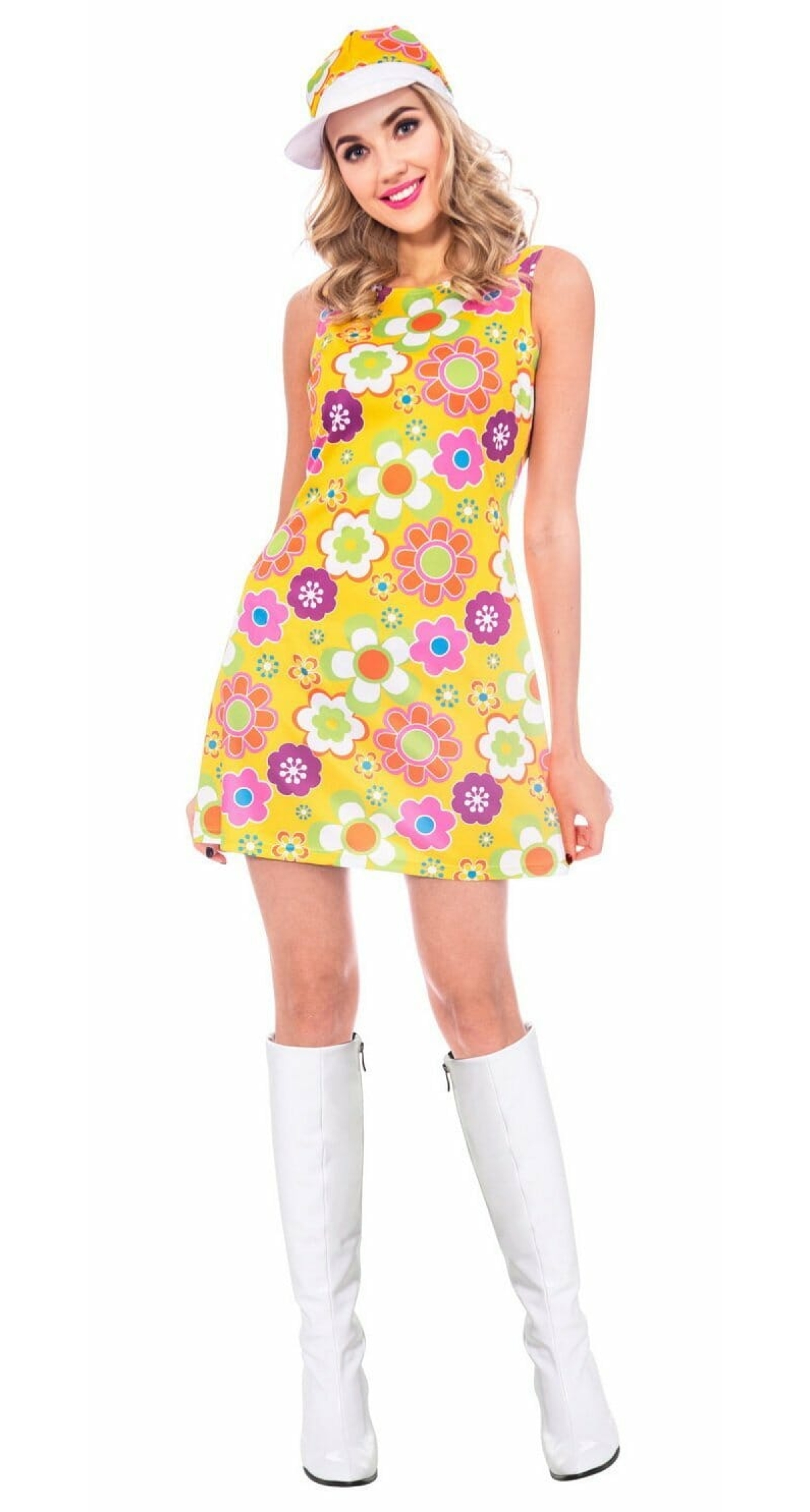 Flower Power Hippy - Adult Size Large