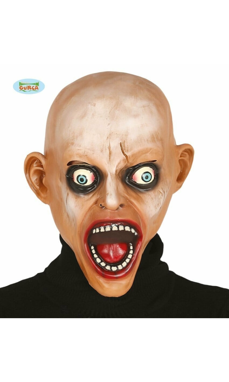Bald Zombie Mask Latex