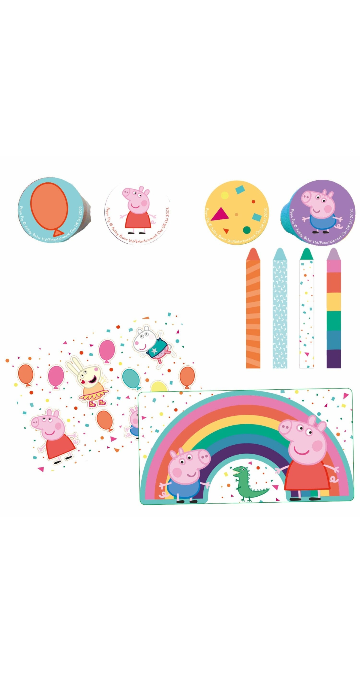 Peppa Pig Party Favour Stationery Pack - 16pk