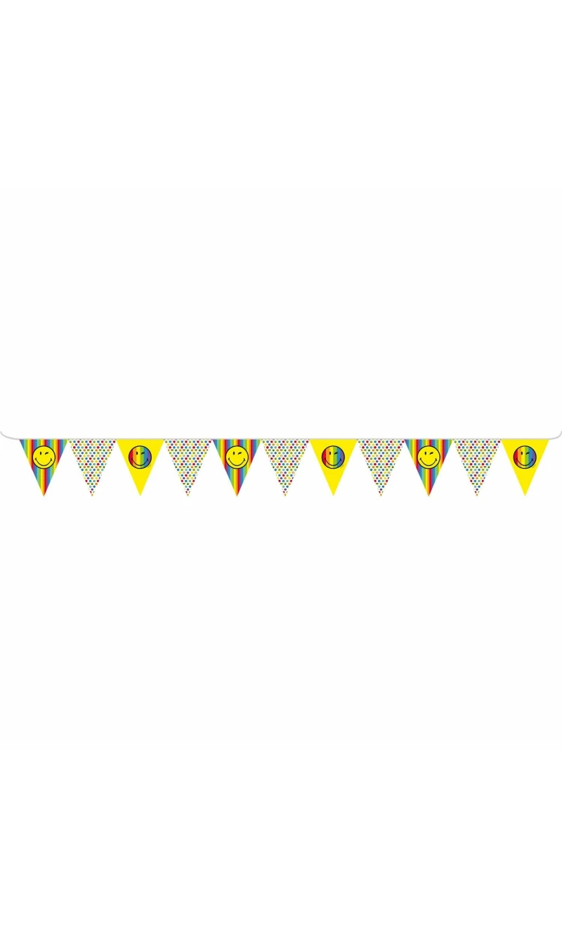 Smileyworld Paper Pennant Banner - 330 x 15cm