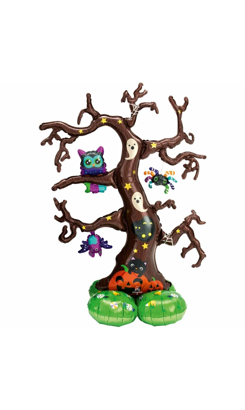 AirLoonz Creepy Tree Foil Balloon 55 Inch - Air Fill Only