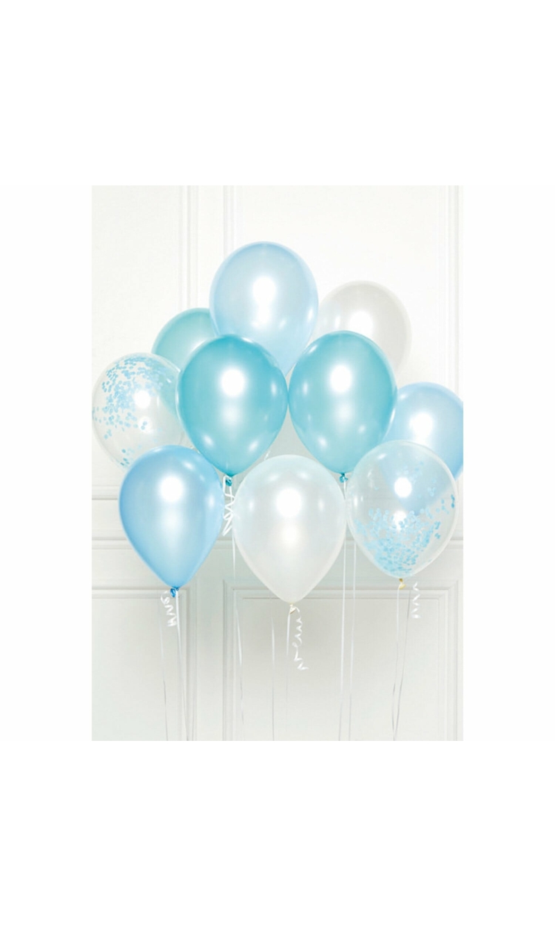 Balloon Bouquet Blue - 10pk