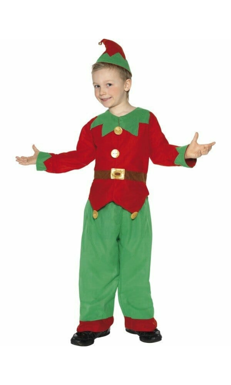 Elf Boy / Girl Cool Yule - Age 10 to 12 Years