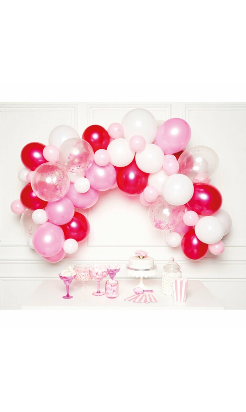 Balloon Garland Pink