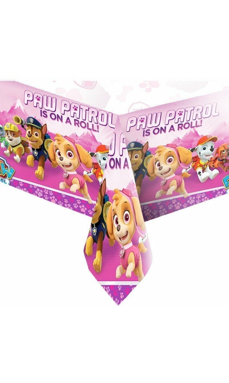 Paw Patrol Girl Table Cover 137cm x 243cm