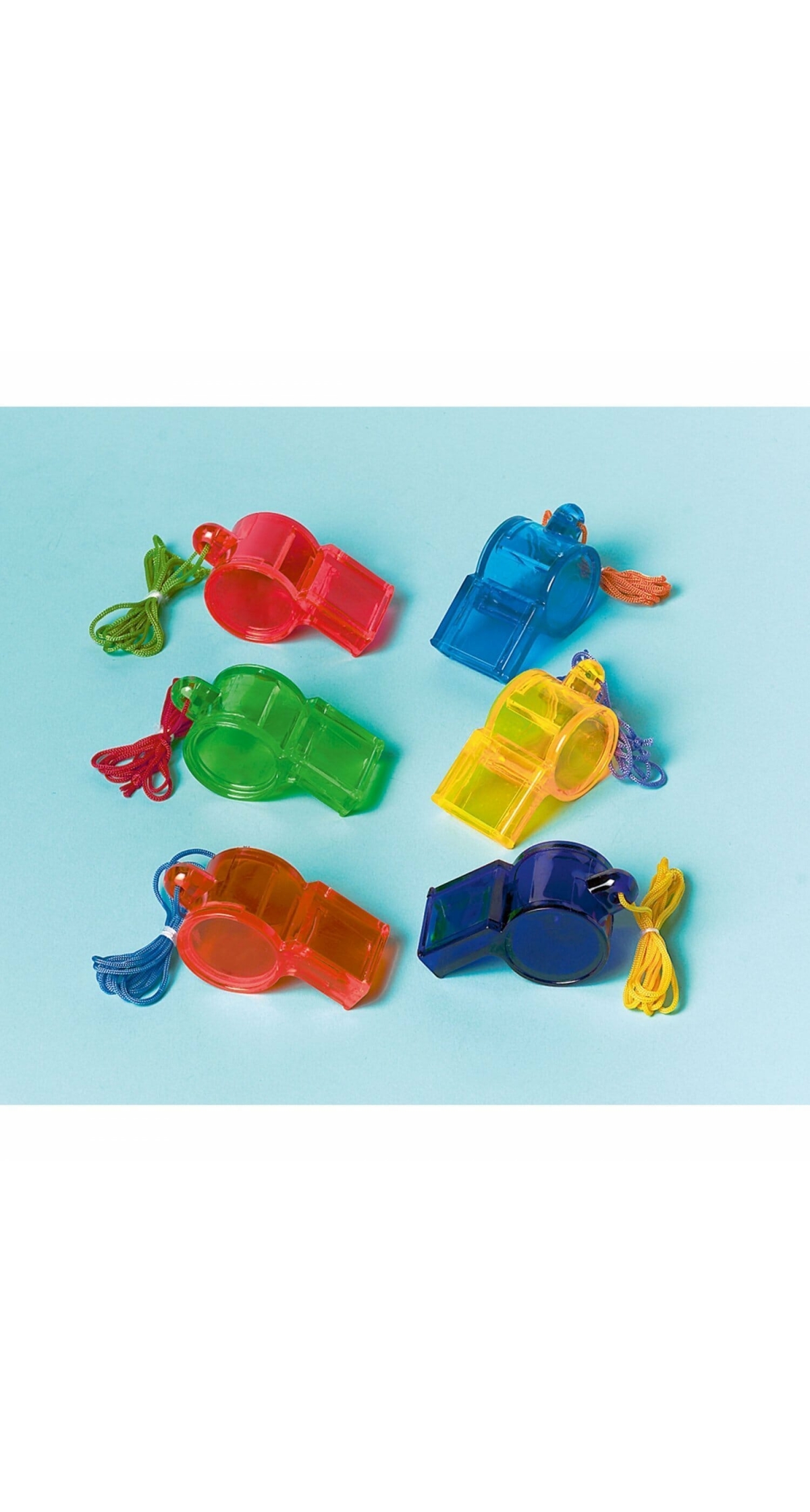 Party Favors Sport Whistles - 12pk