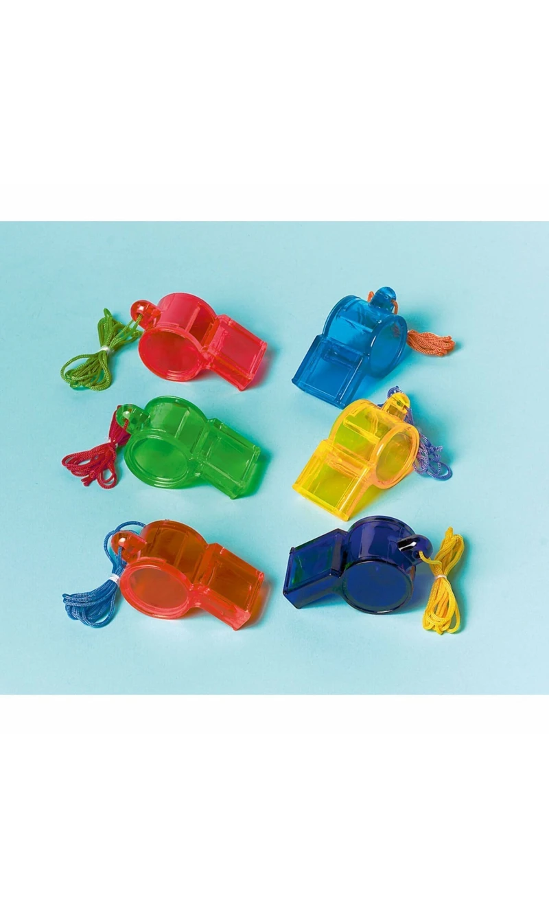 Party Favors Sport Whistles - 12pk