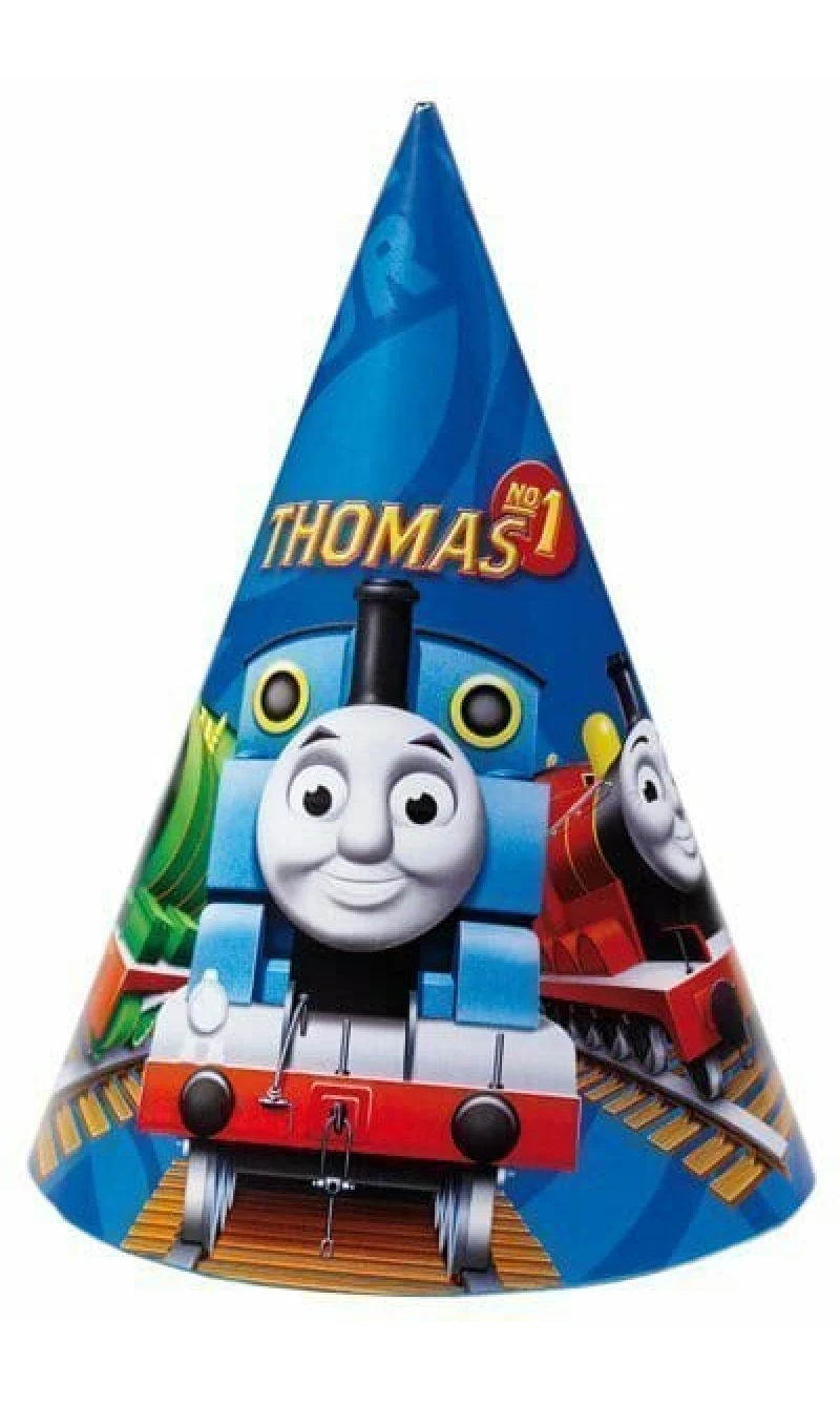 Thomas & Friends Paper Party Hats - 6pk