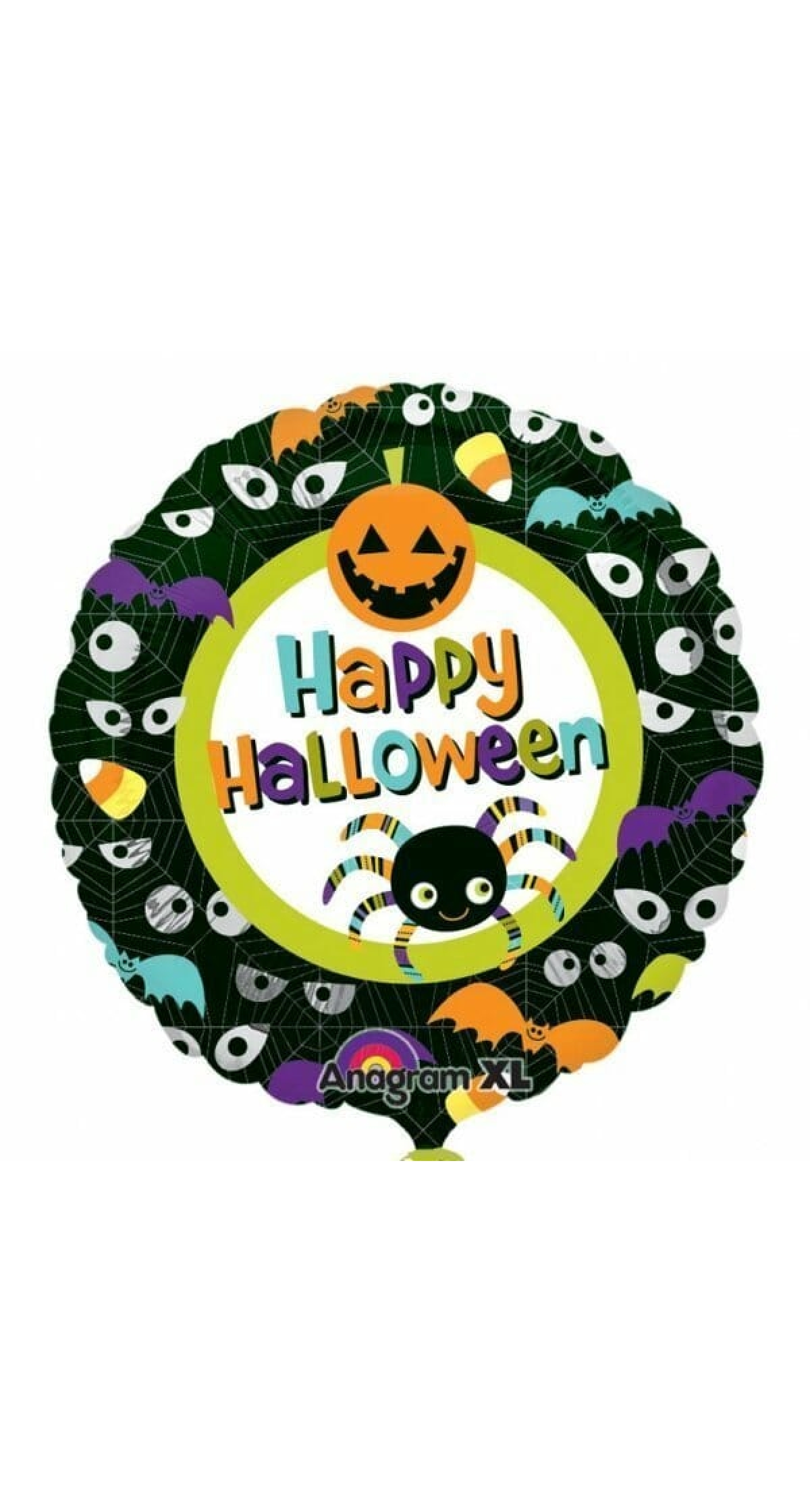 Happy Halloween Eyes Foil Balloon - 18"