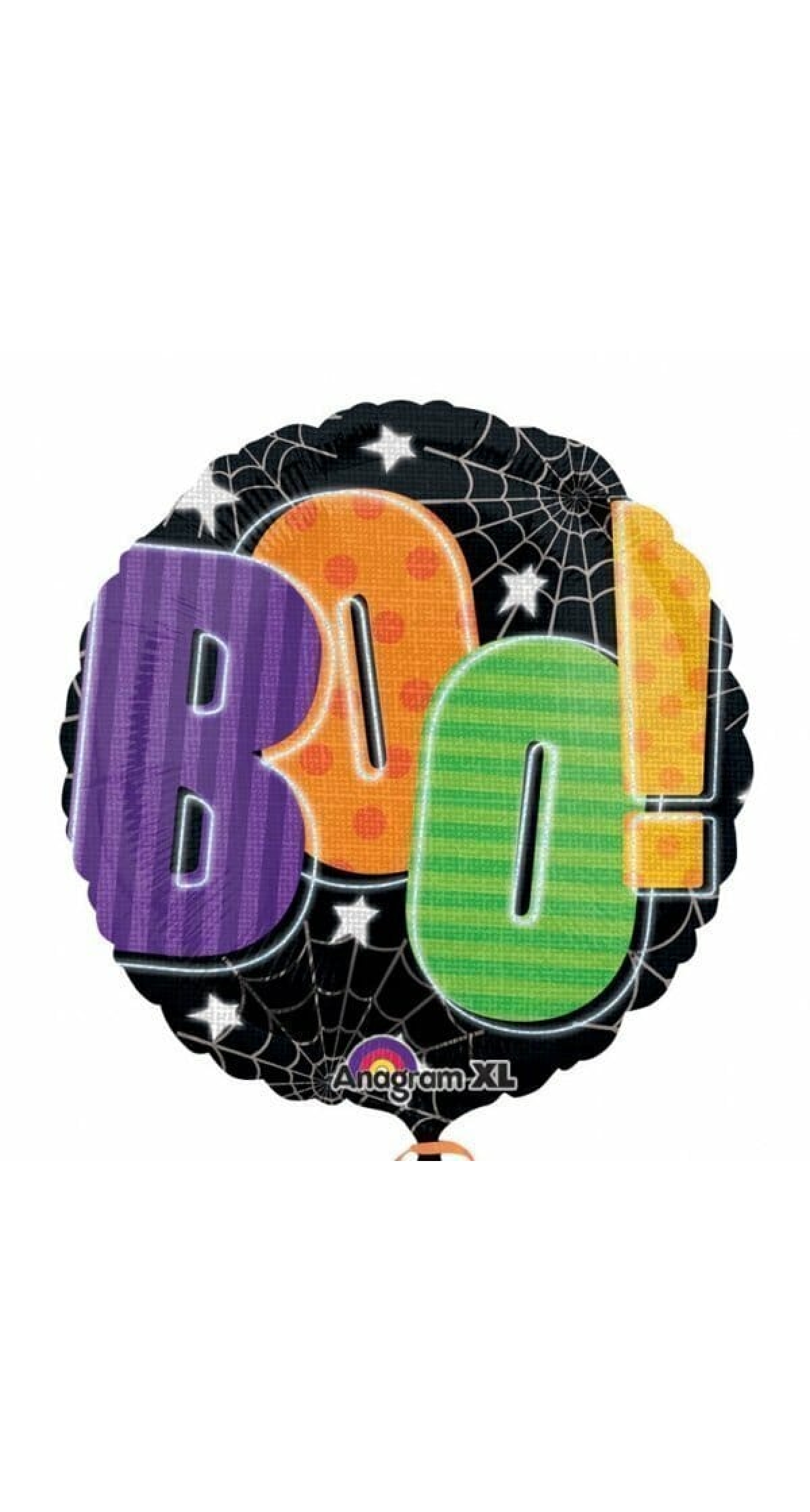 Halloween Colourful Boo Foil Balloon - 18"