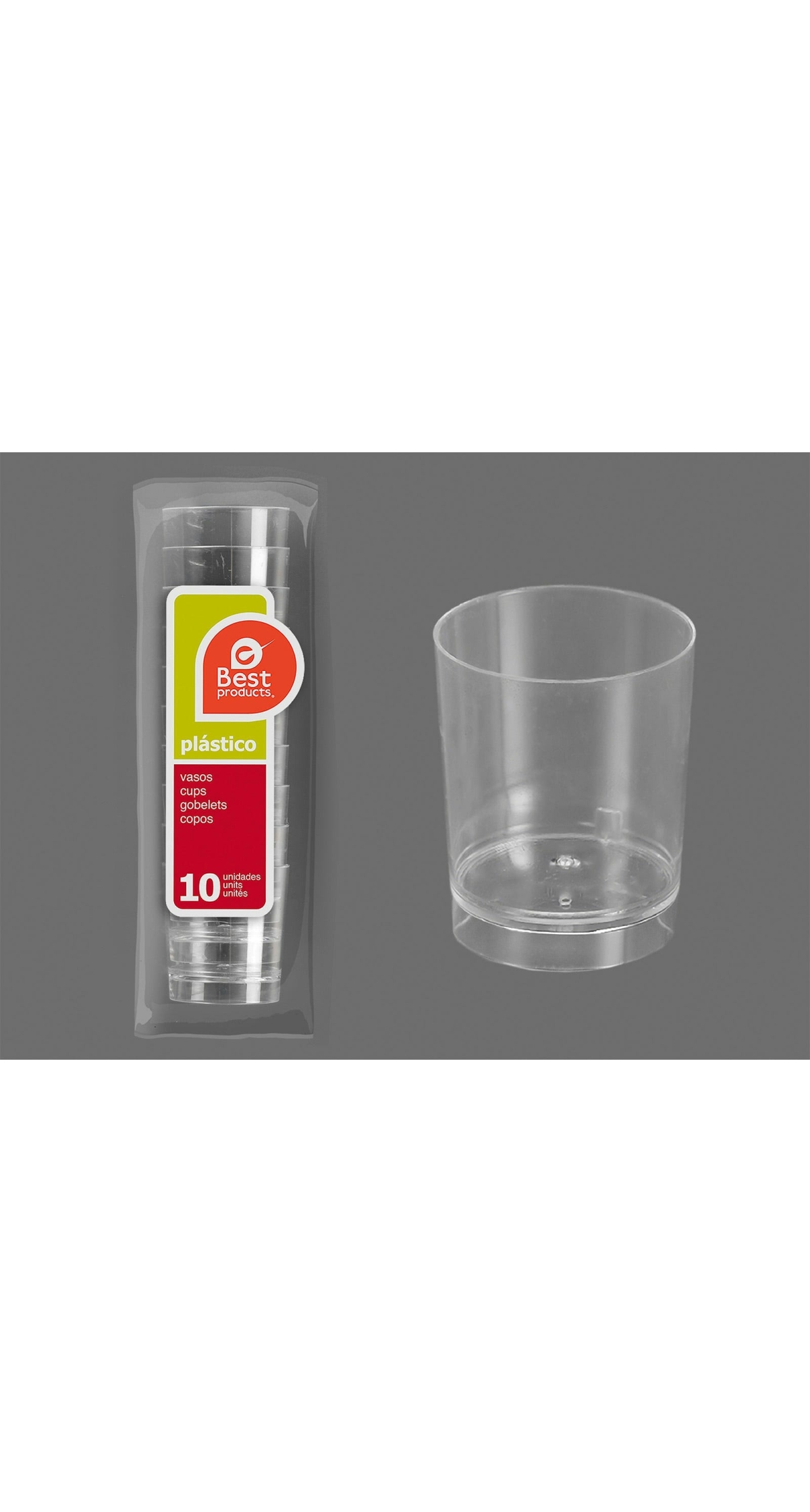Clear Shot Glass 33ml - 10pk