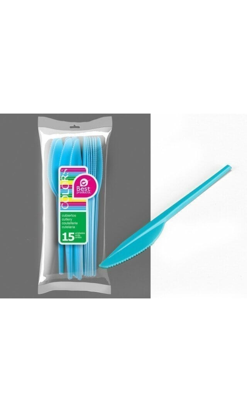 Blue Large Knife - 15pk