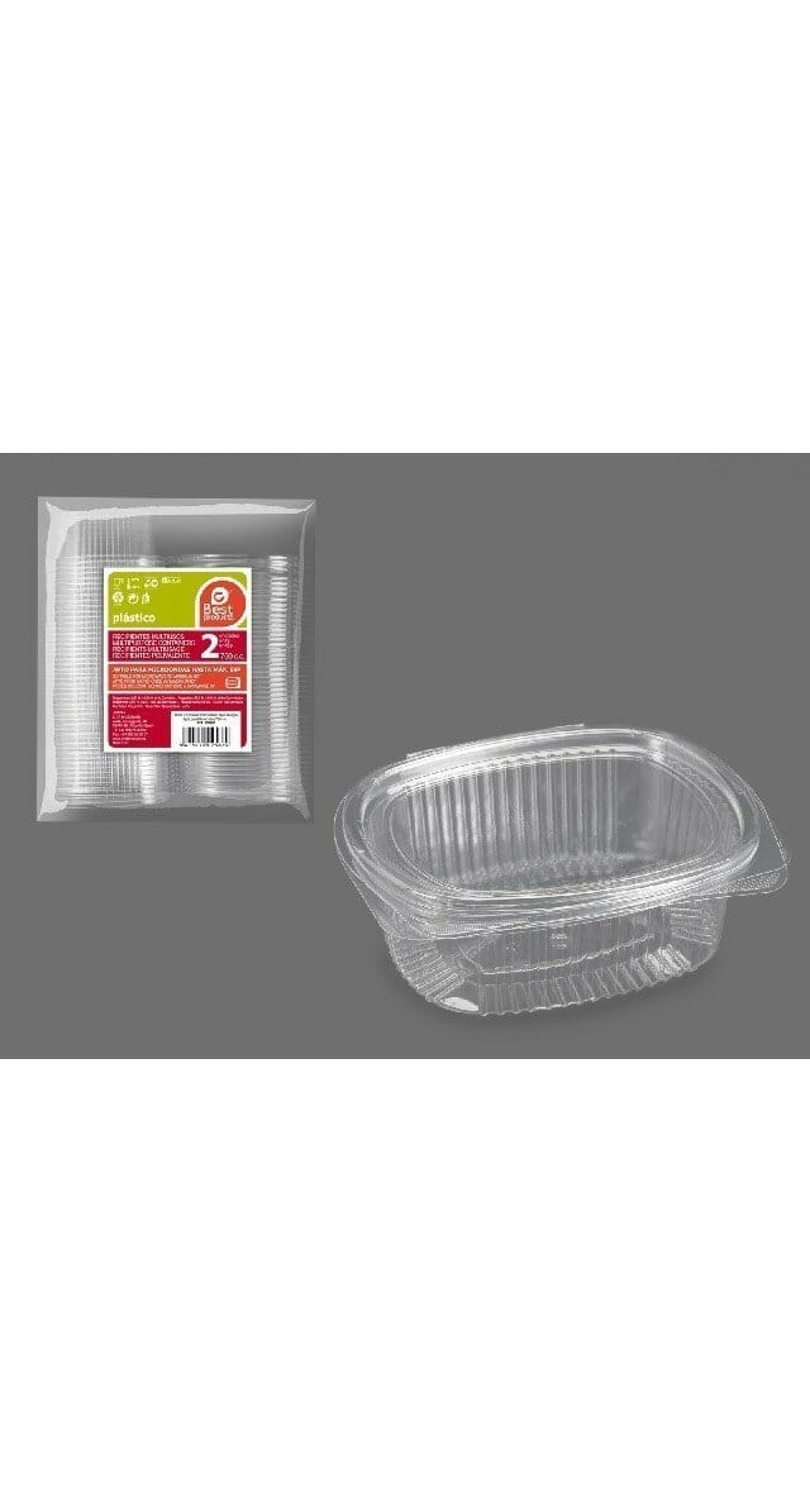 Oval Package Cover Hinge 750 cc - 2pk