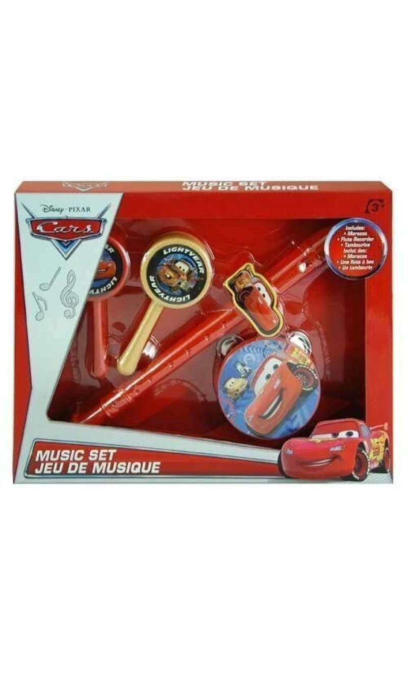 Cars Music Boxed Set with Flute, Maracas & Tamborine