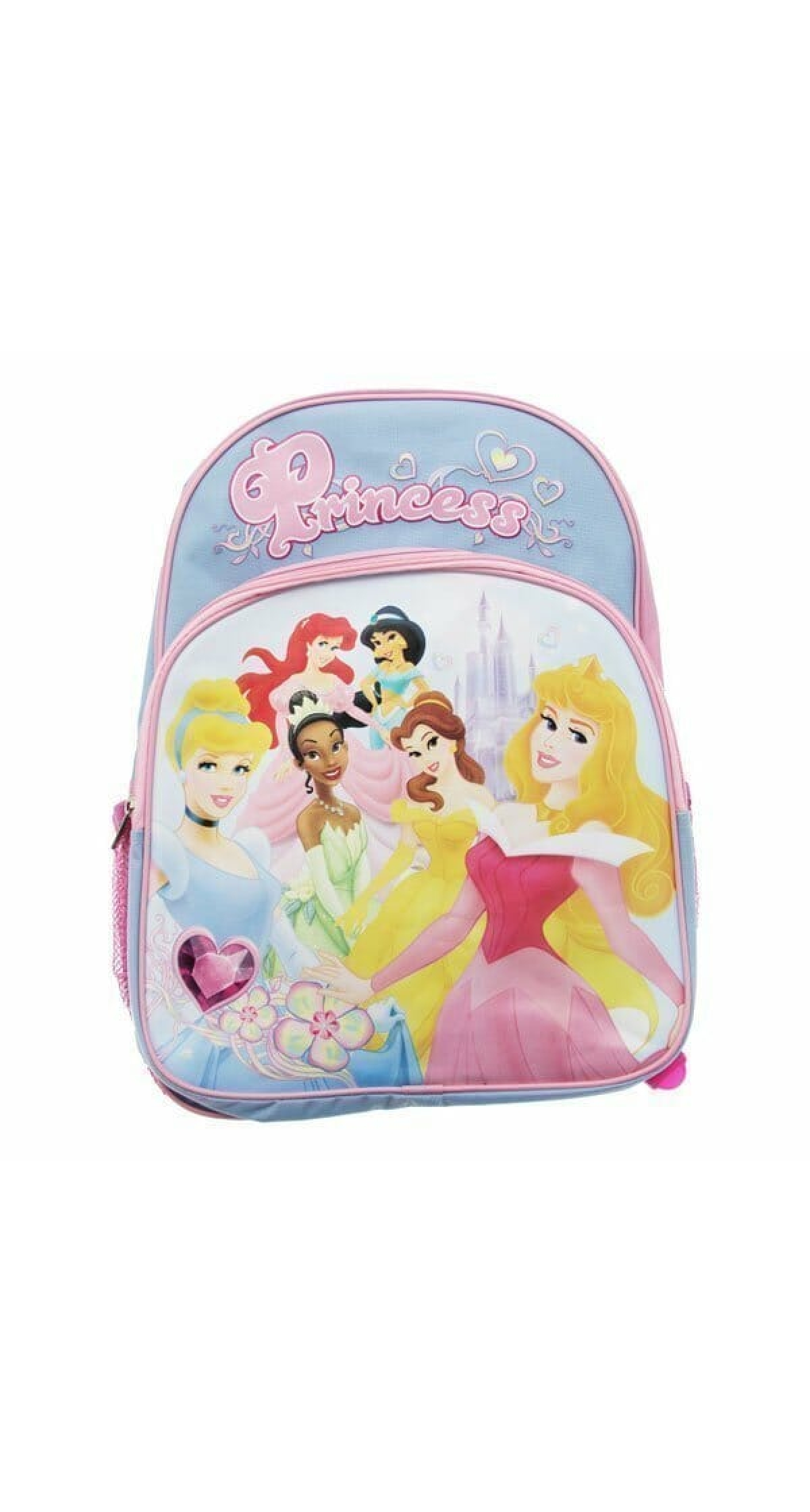 Princess Assorted Backpack Blue & Pink - 40cm x 30cm