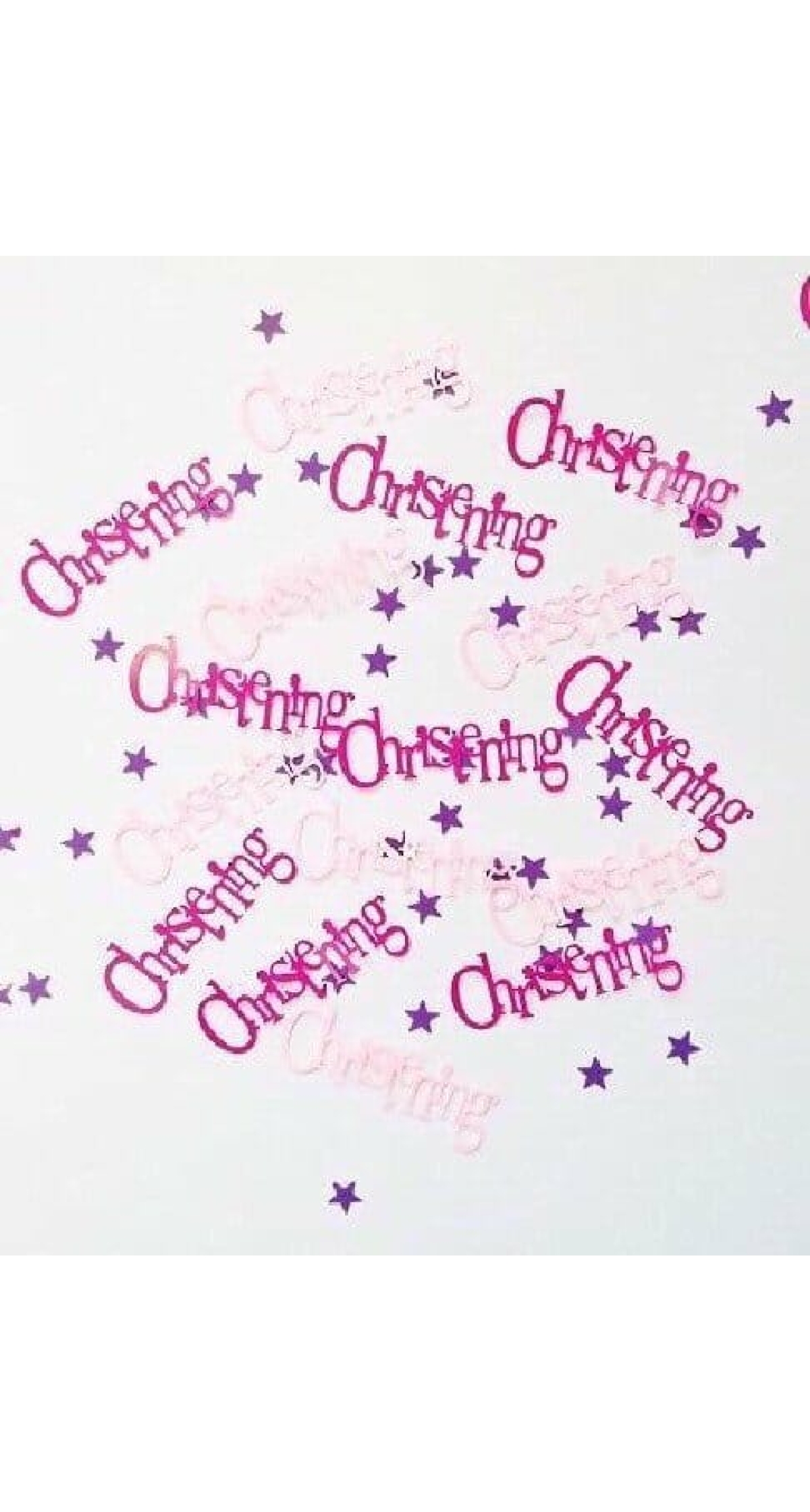 Pink Christening Confetti - 14g