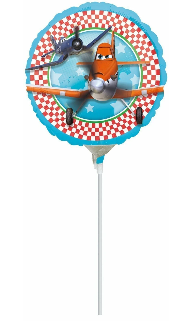 Disney Planes Dusty Mini Round Foil Balloon 9"
