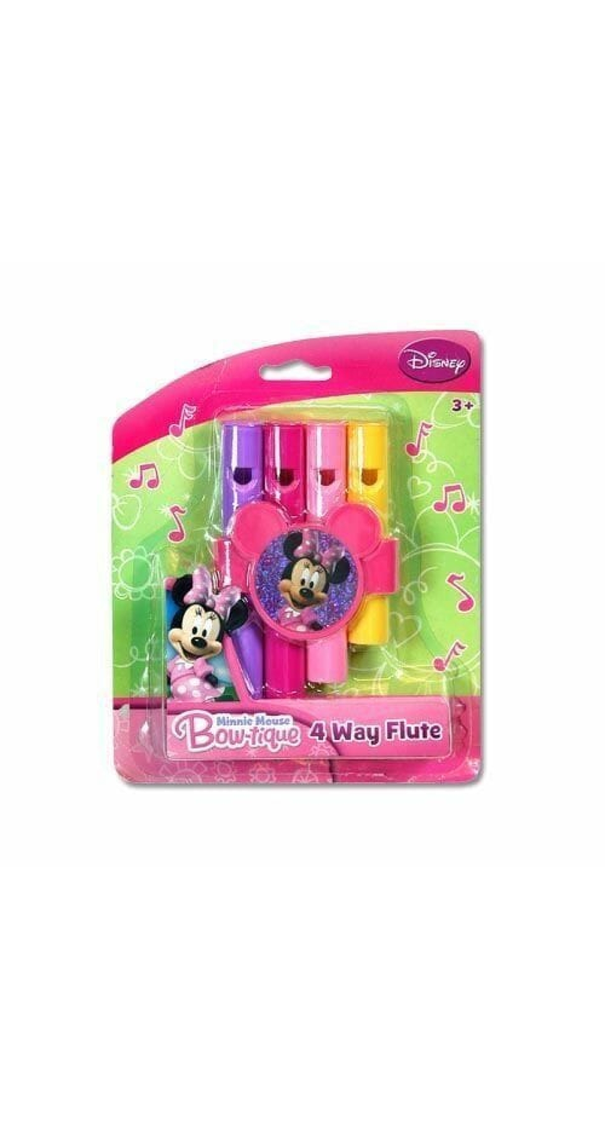 Minnie Mouse Bow-Tique Assorted Colours 4 Way Flute