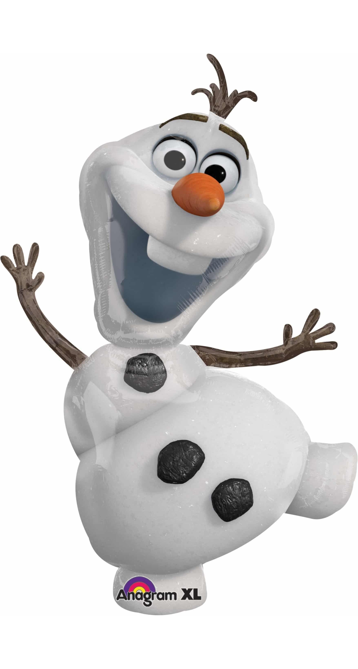 Frozen Olaf Super Shape Foil Balloon 23" x 41" (58cm x 104cm)