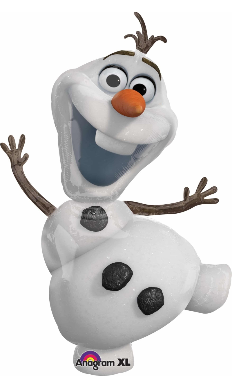 Frozen Olaf Super Shape Foil Balloon 23" x 41" (58cm x 104cm)