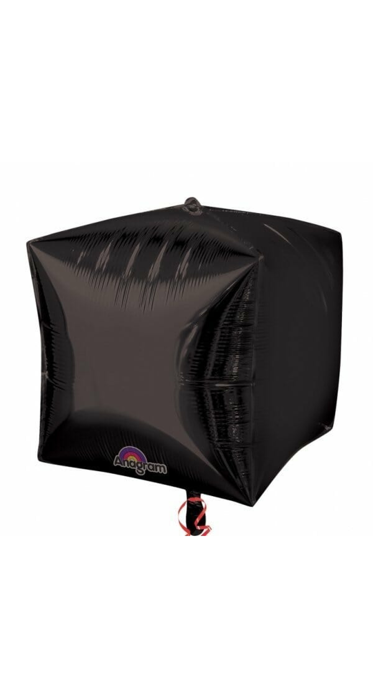 Black Cubez Foil Balloons 15" (38cm)
